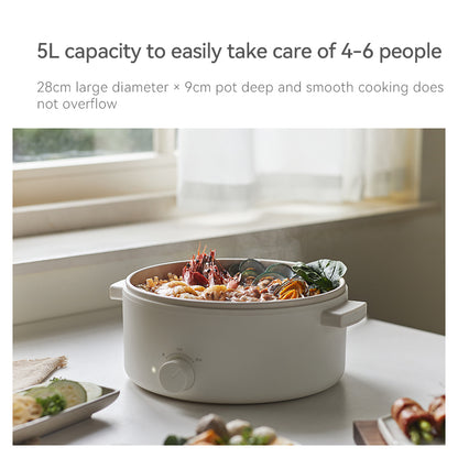 5L Electric Hot Pot with Steamer ZCDHG00102