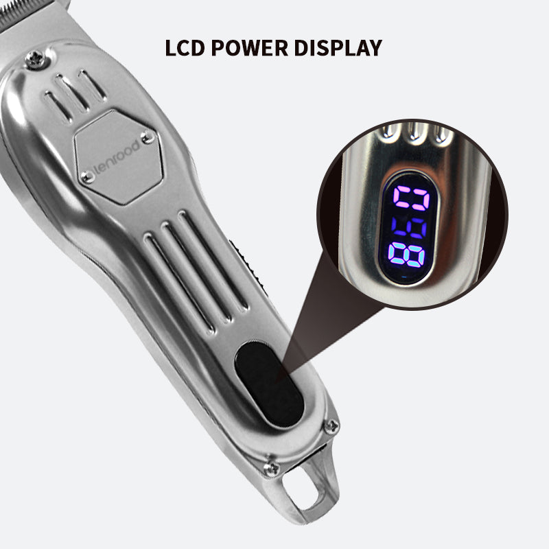 Hair Blades Trimmer Clippers With LCD Display LR-9516