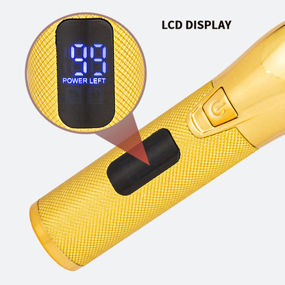 Golden Hair Blades Trimmer Electric Clippers Home Haircut LR-T7