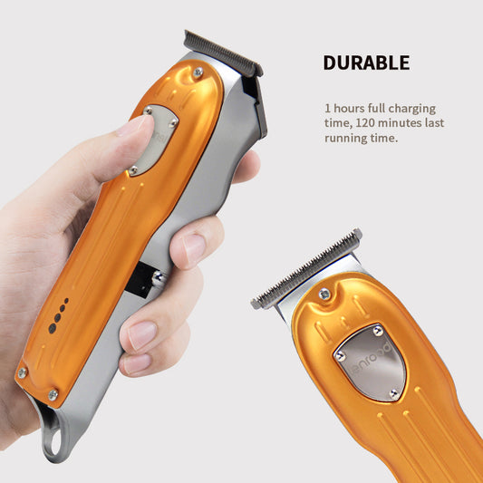 Golden Stainless Steel Hair Clipper Beard Trimmer LR-1022