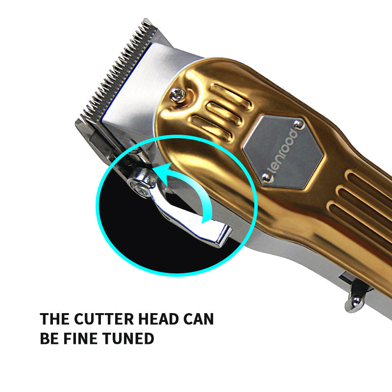 Professional Electric Hair Blades Trimmer Clippers LED Display LR-9518