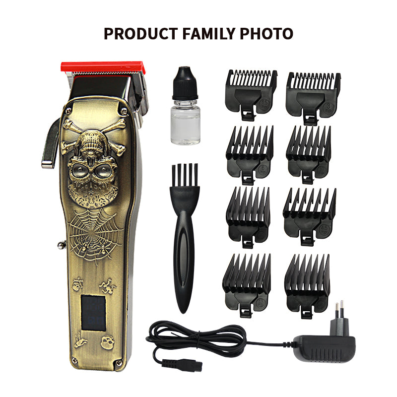 Golden Stainless Steel Hair Clipper Beard Trimmer LR-9350