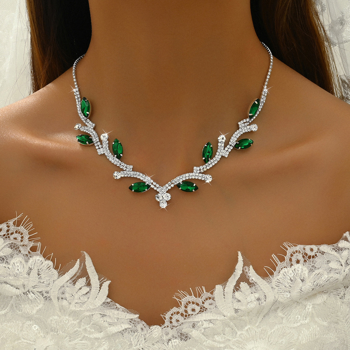 Fashion Jewelry Set Necklace, Earrings, Elegant Accessories 80820506