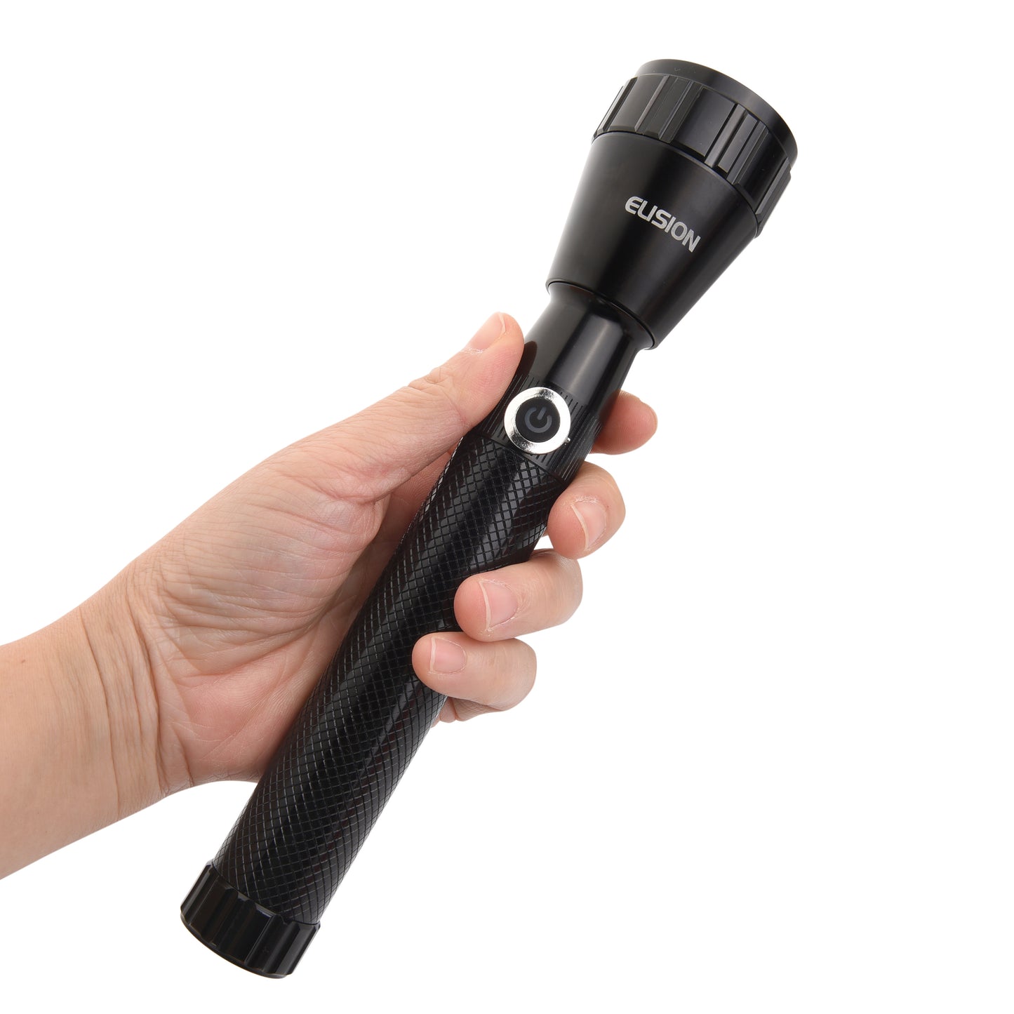 Laser Power Zoomable LED Flashlight Rechargeable LED Aluminum Body EL8016