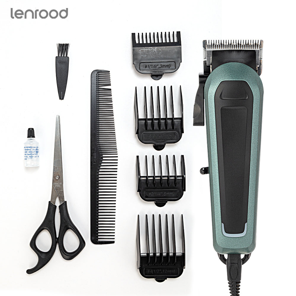 Electric Home Haircut Hair Blades Trimmer Clippers LR-8902