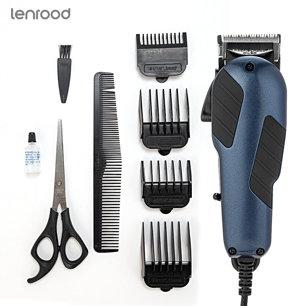 Electric Home Haircut Hair Blades Trimmer Clippers LR-9905