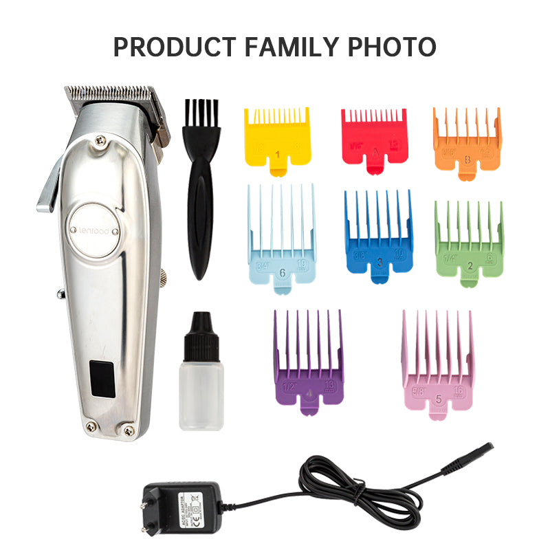 Stainless Steel Hair Blades Trimmer Home Haircut Electric Clippers LR-K53TS