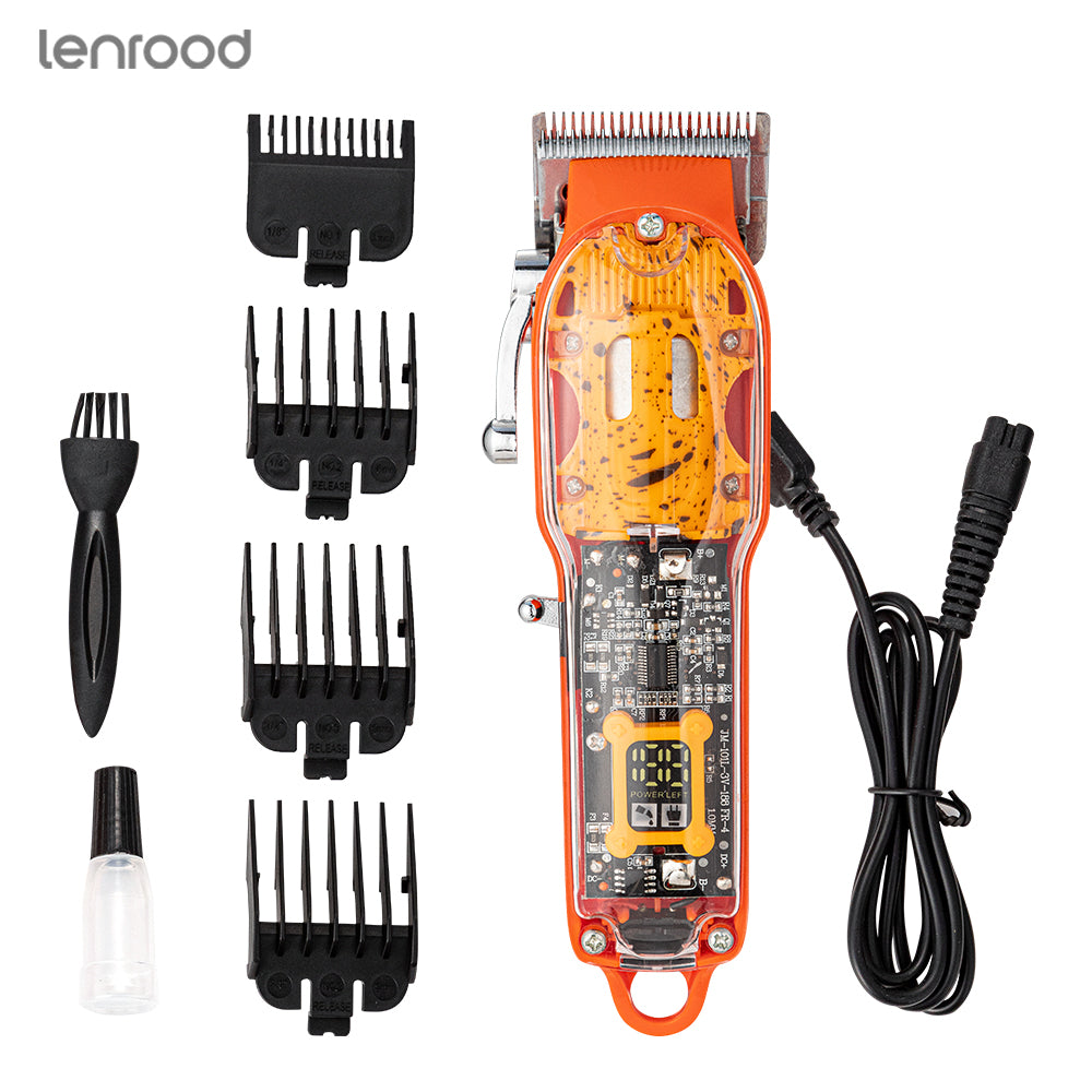 Electric Visible Home Haircut Hair Blades Trimmer Clippers LRJ-100C